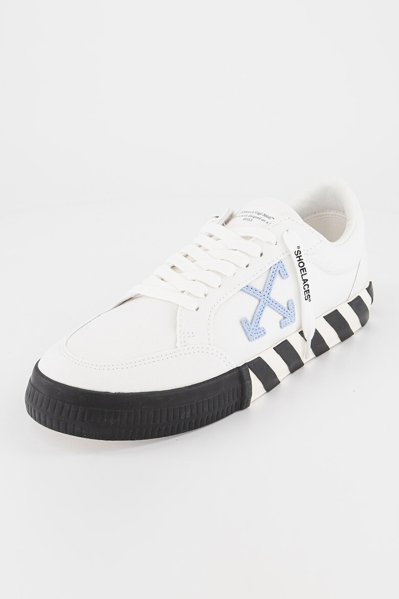 OFF-WHITE Pantofi sport low-cut cu detalii contrastante - Pled.ro