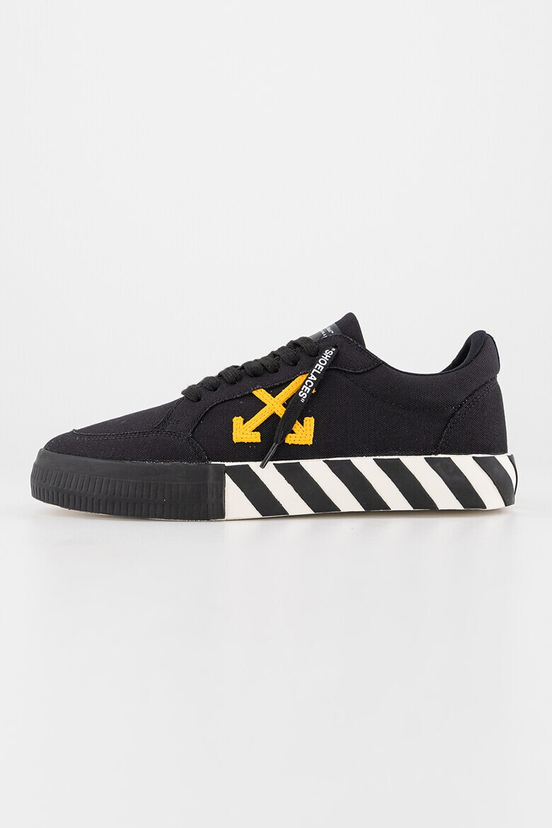 OFF-WHITE Pantofi sport low-cut cu detalii contrastante - Pled.ro