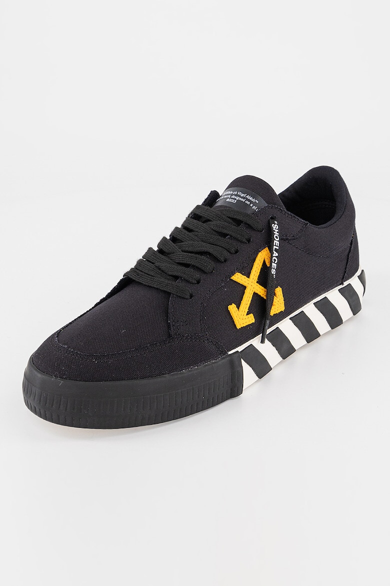 OFF-WHITE Pantofi sport low-cut cu detalii contrastante - Pled.ro