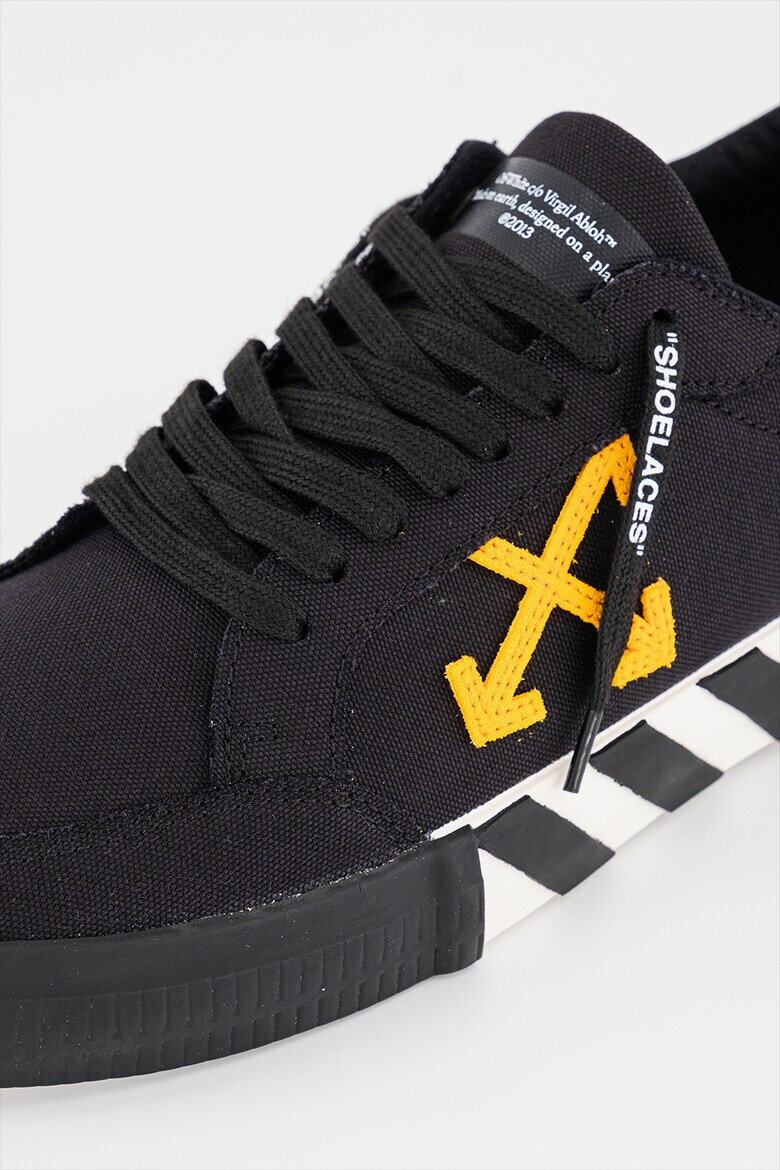 OFF-WHITE Pantofi sport low-cut cu detalii contrastante - Pled.ro