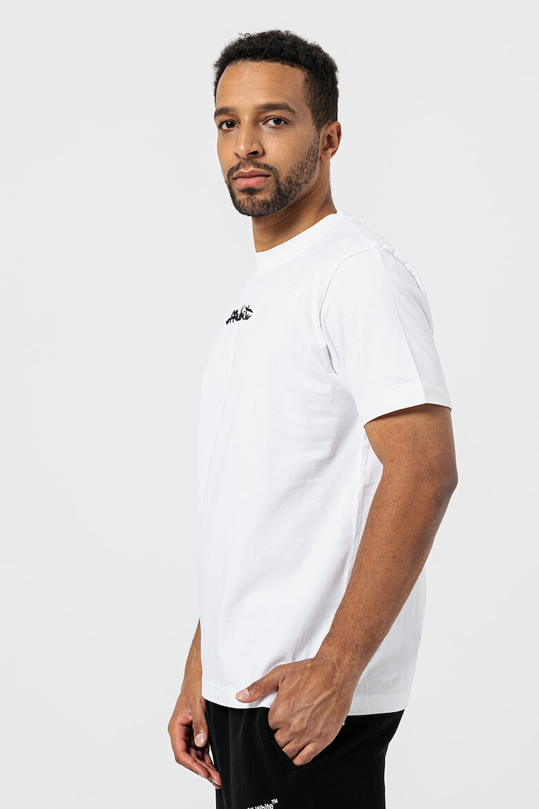 OFF-WHITE Tricou slim fit cu logo Script - Pled.ro