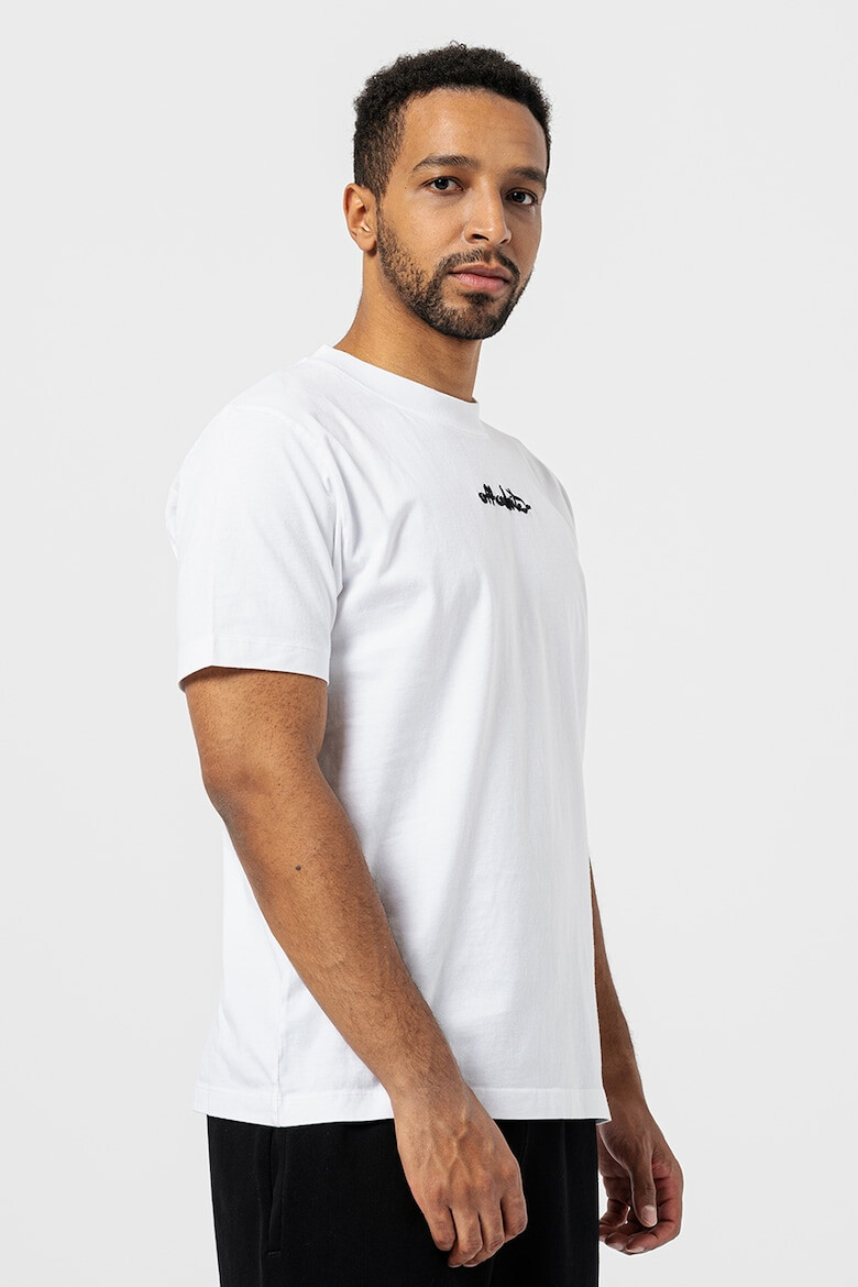 OFF-WHITE Tricou slim fit cu logo Script - Pled.ro