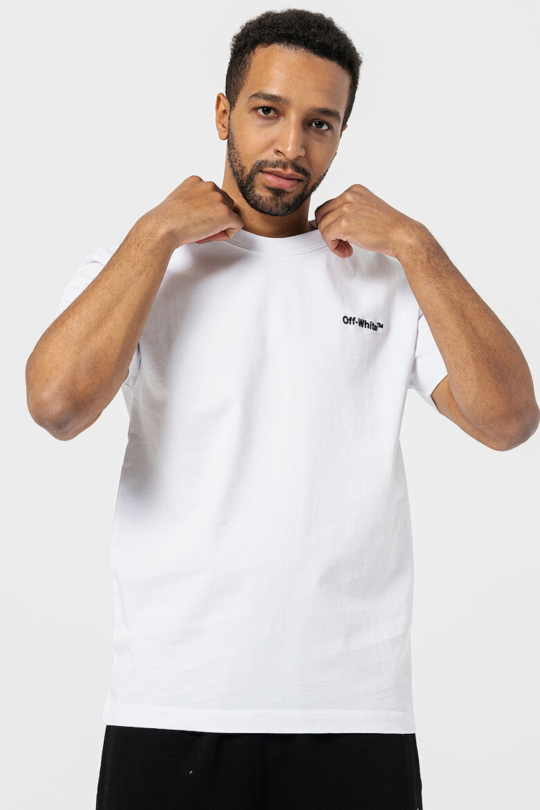 OFF-WHITE Tricou slim fit For All - Pled.ro