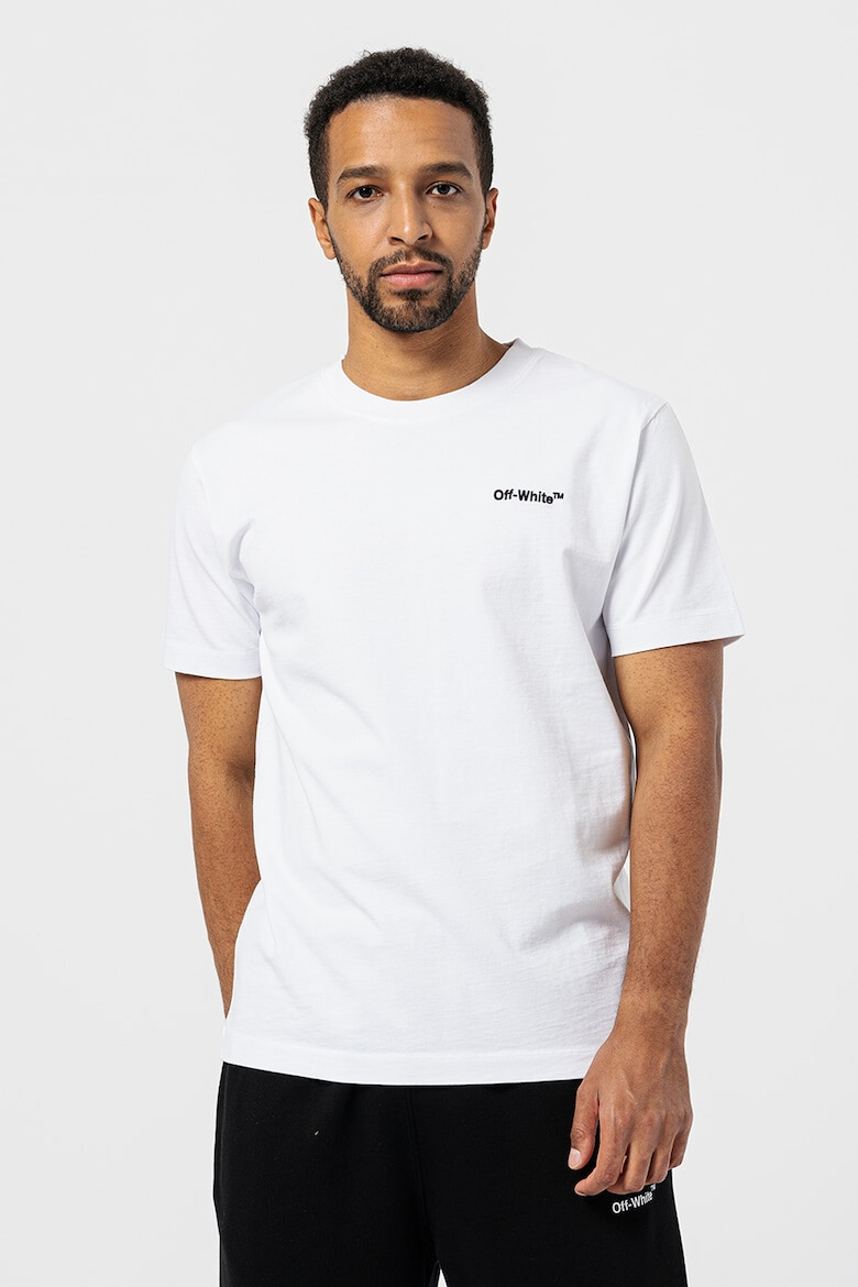 OFF-WHITE Tricou slim fit For All - Pled.ro