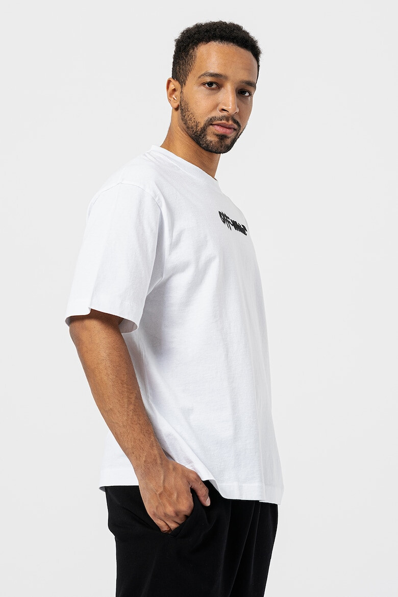 OFF-WHITE Tricou supradimensionat cu logo - Pled.ro