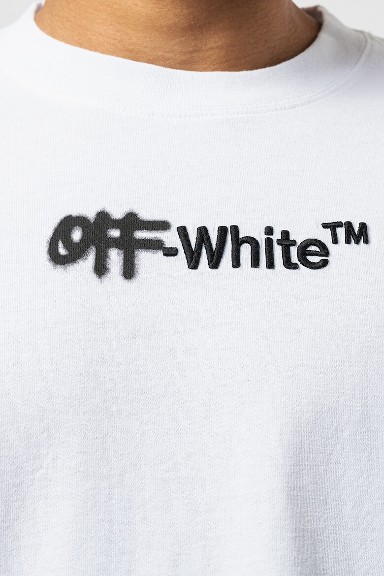 OFF-WHITE Tricou supradimensionat cu logo - Pled.ro