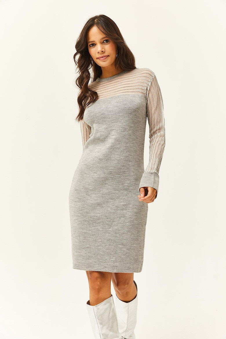 Olalook Rochie-pulover din tricot fin - Pled.ro