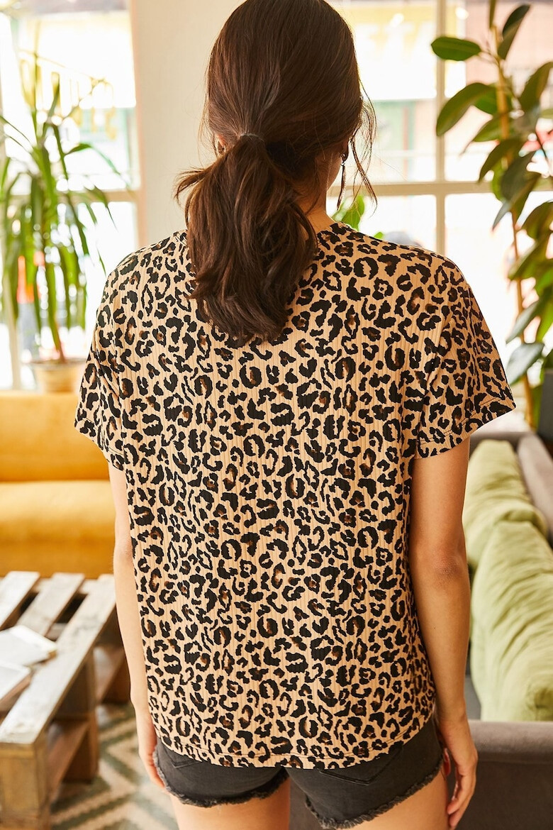 Olalook Tricou cu animal print - Pled.ro