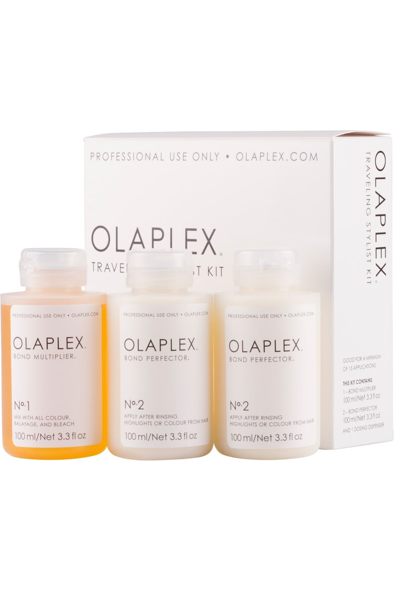 Olaplex Set tratament Professional Travelling stylist Kit No.1 100 ml + 2x No.2 100 ml - Pled.ro