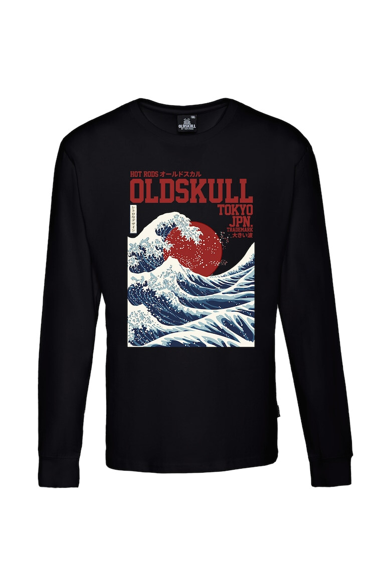 Oldskull Bluza de trening cu imprimeu grafic - Pled.ro