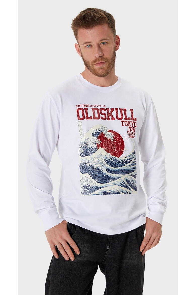 Oldskull Bluza de trening cu imprimeu grafic - Pled.ro