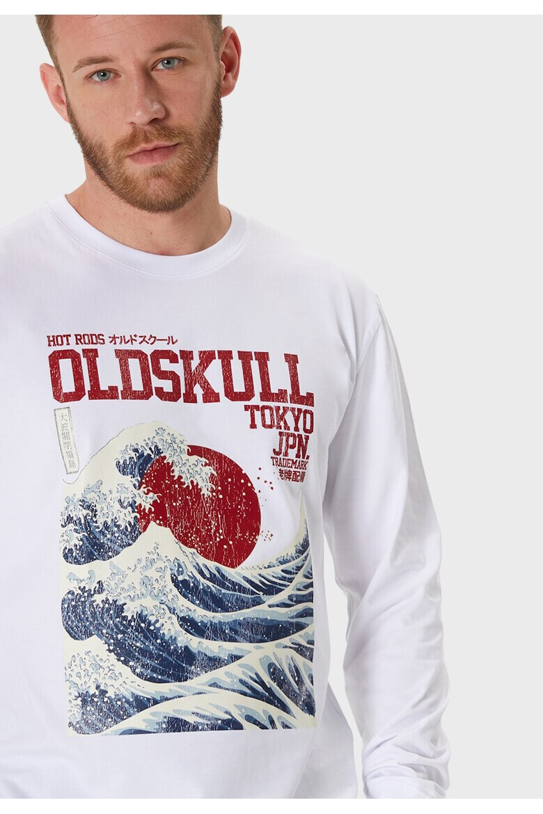 Oldskull Bluza de trening cu imprimeu grafic - Pled.ro