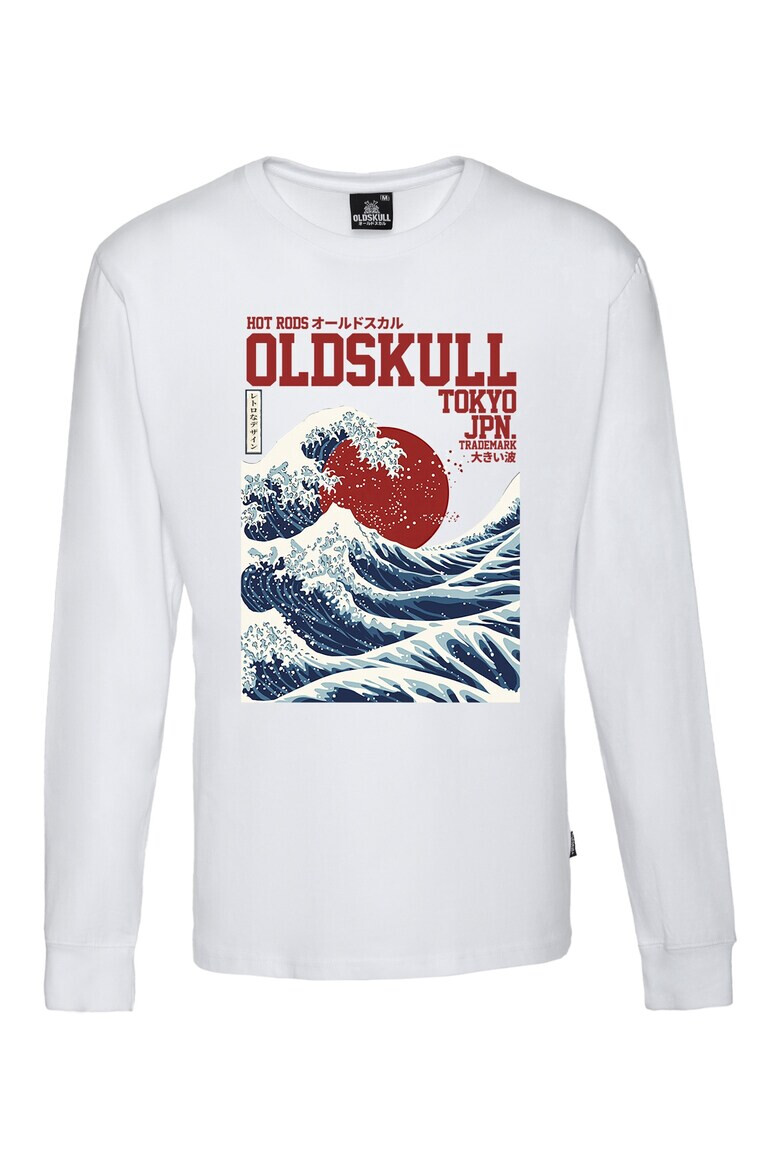 Oldskull Bluza de trening cu imprimeu grafic - Pled.ro