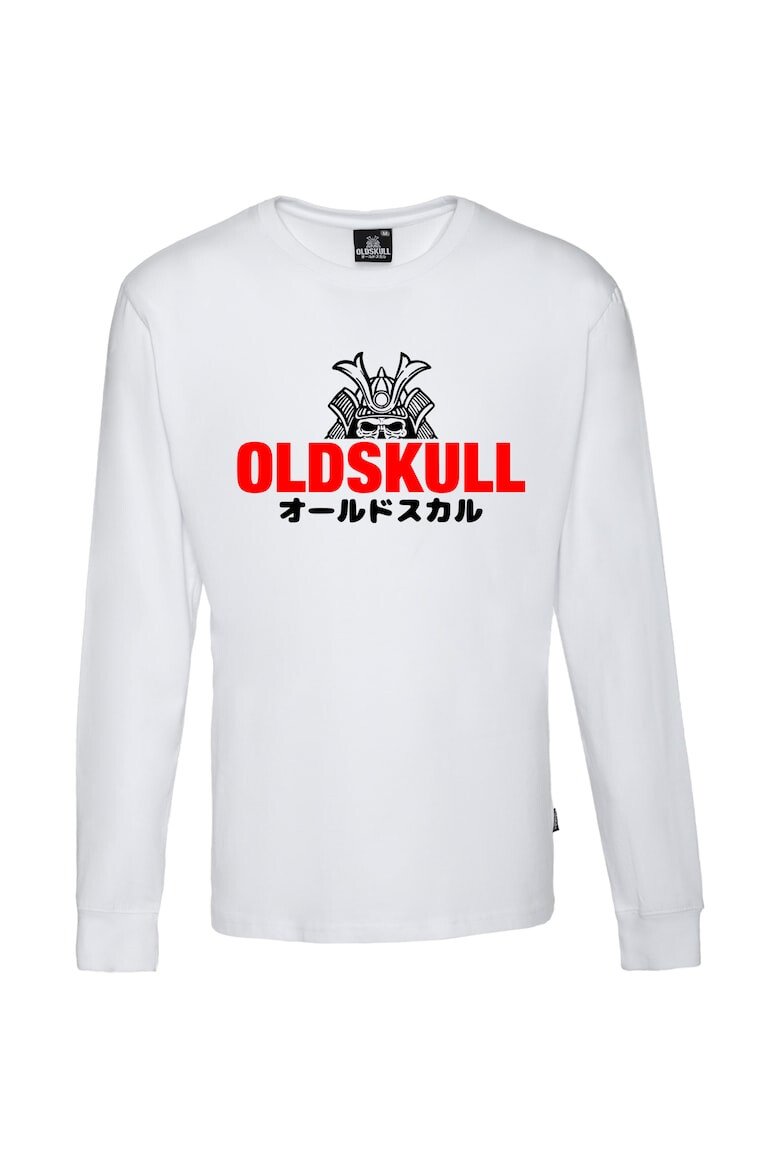 Oldskull Bluza de trening cu imprimeu logo - Pled.ro