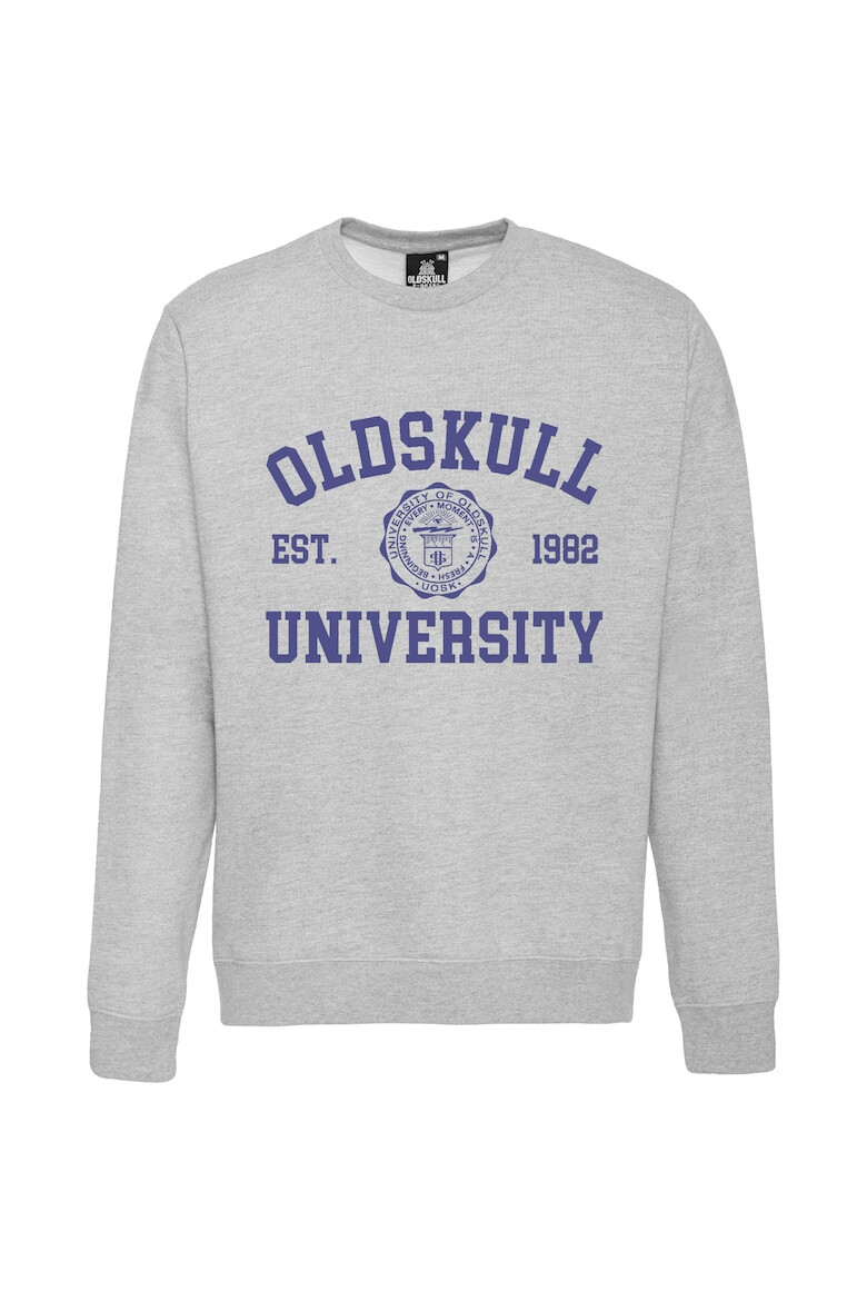 Oldskull Bluza de trening din bumbac cu imprimeu text - Pled.ro