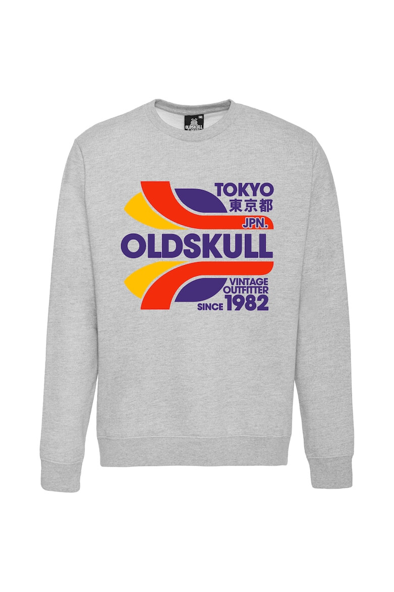 Oldskull Bluza de trening din bumbac cu imprimeu text - Pled.ro