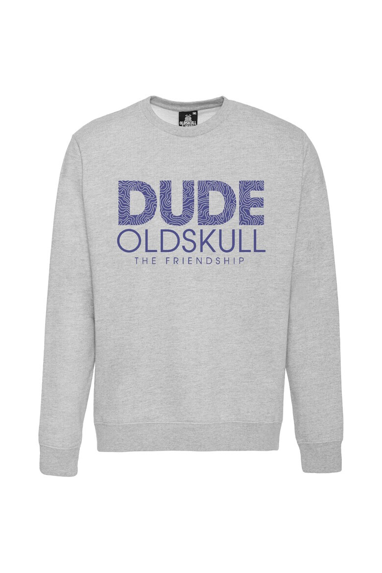 Oldskull Bluza de trening din bumbac cu imprimeu text - Pled.ro