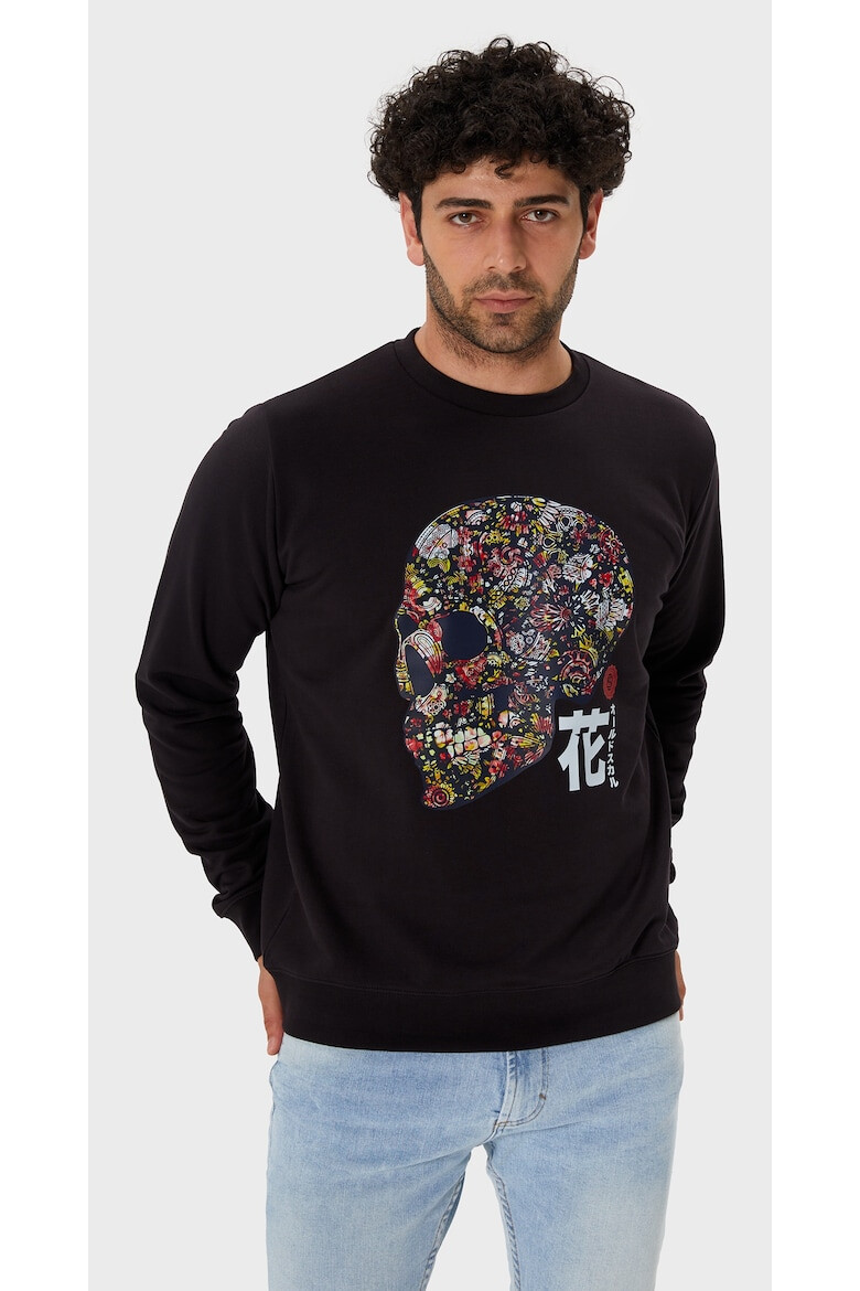 Oldskull Bluza de trening din bumbac Skull - Pled.ro