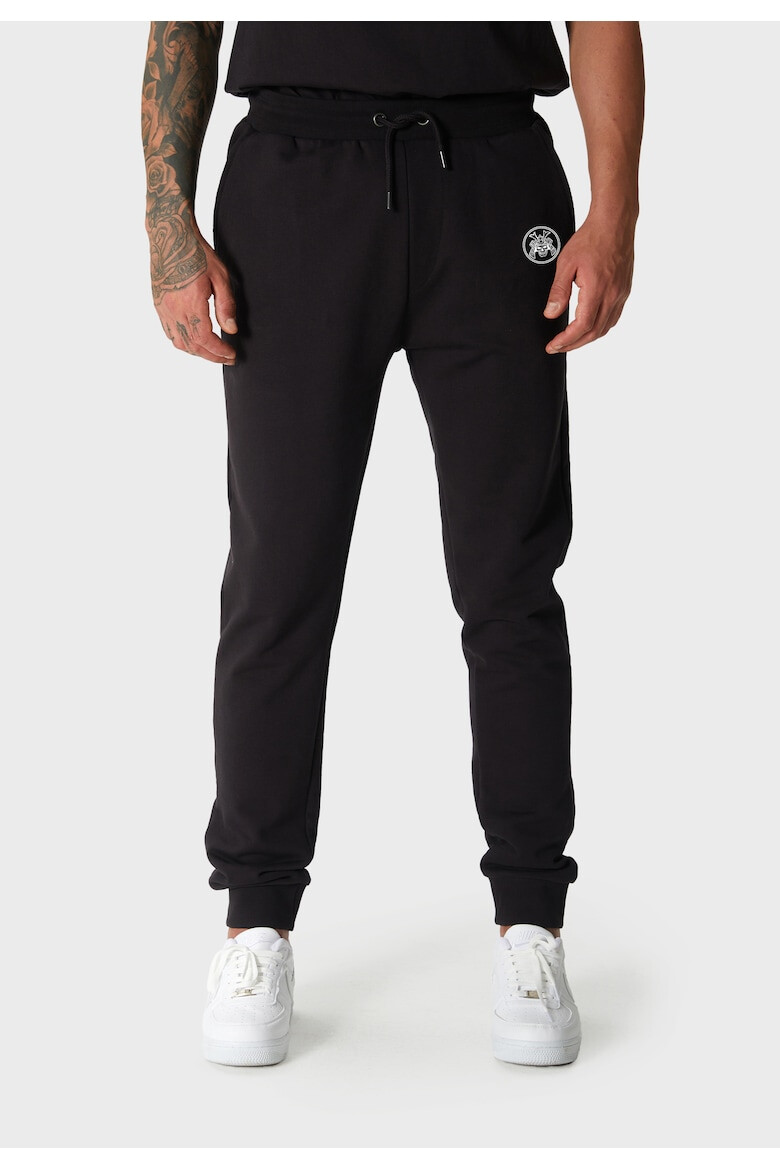 Oldskull Pantaloni de trening cu talie ajustabila - Pled.ro