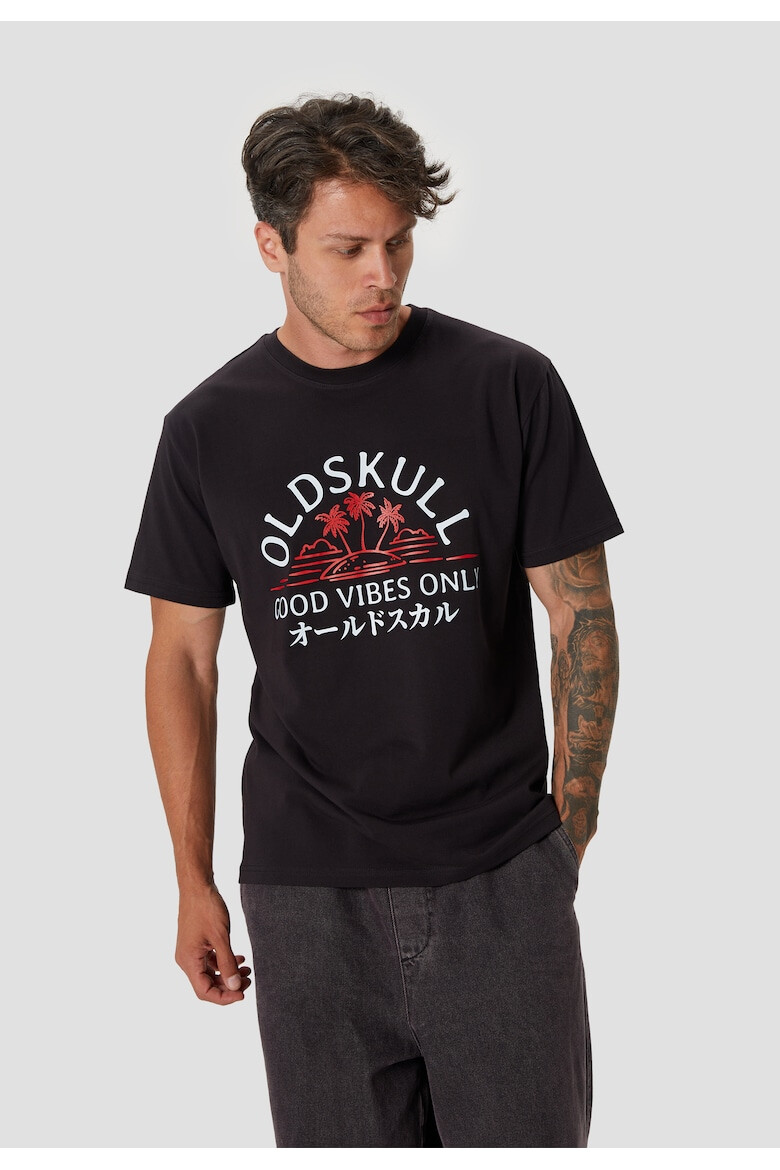 Oldskull Tricou cu imprimeu logo - Pled.ro