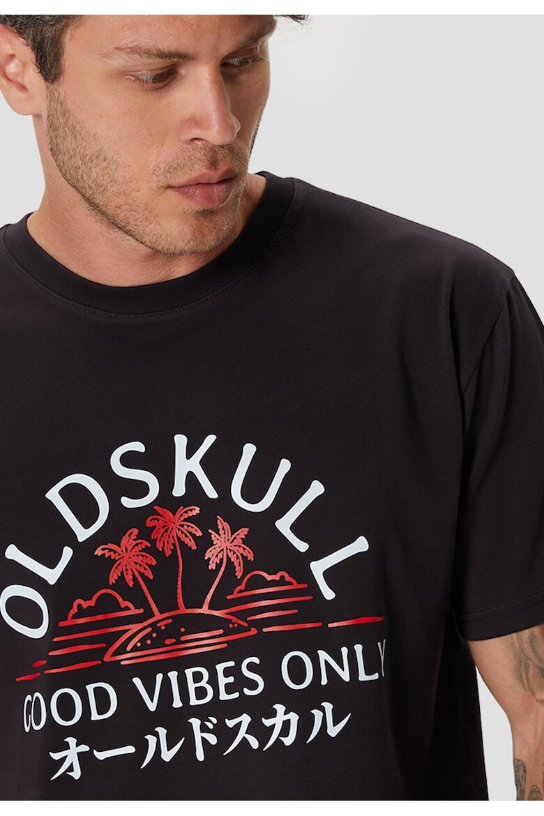 Oldskull Tricou cu imprimeu logo - Pled.ro