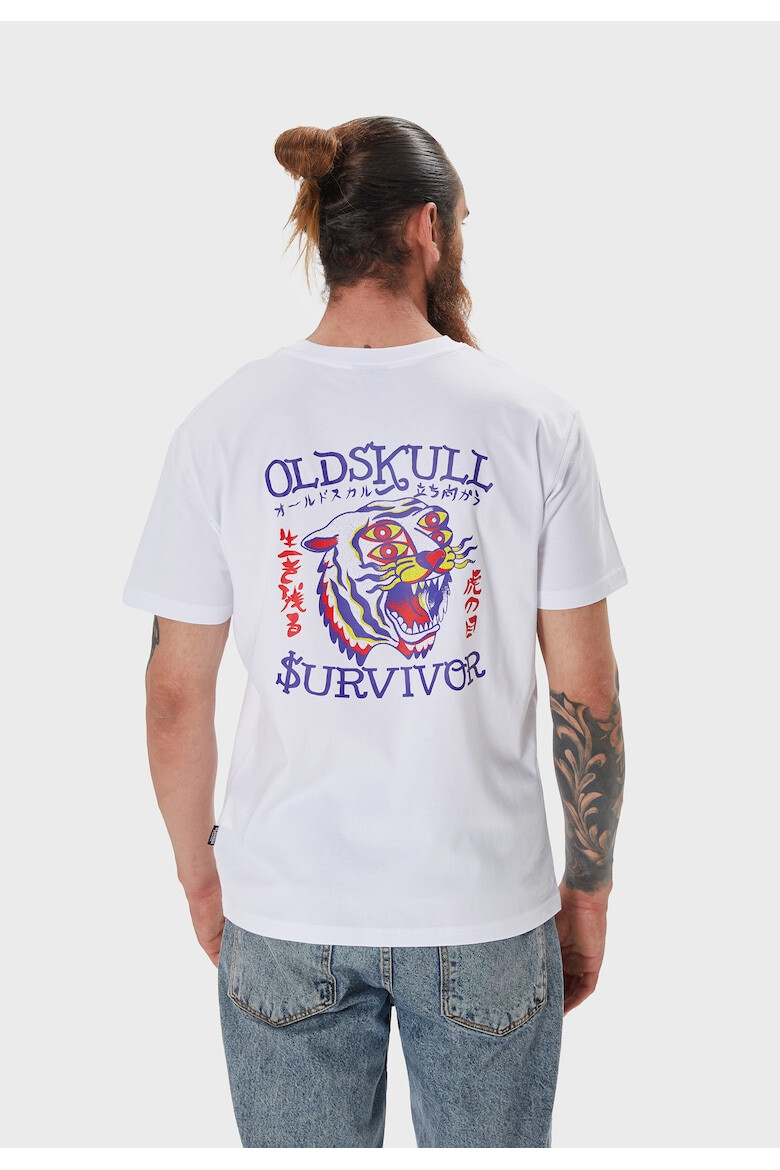 Oldskull Tricou cu imprimeu logo si grafic 173155 - Pled.ro