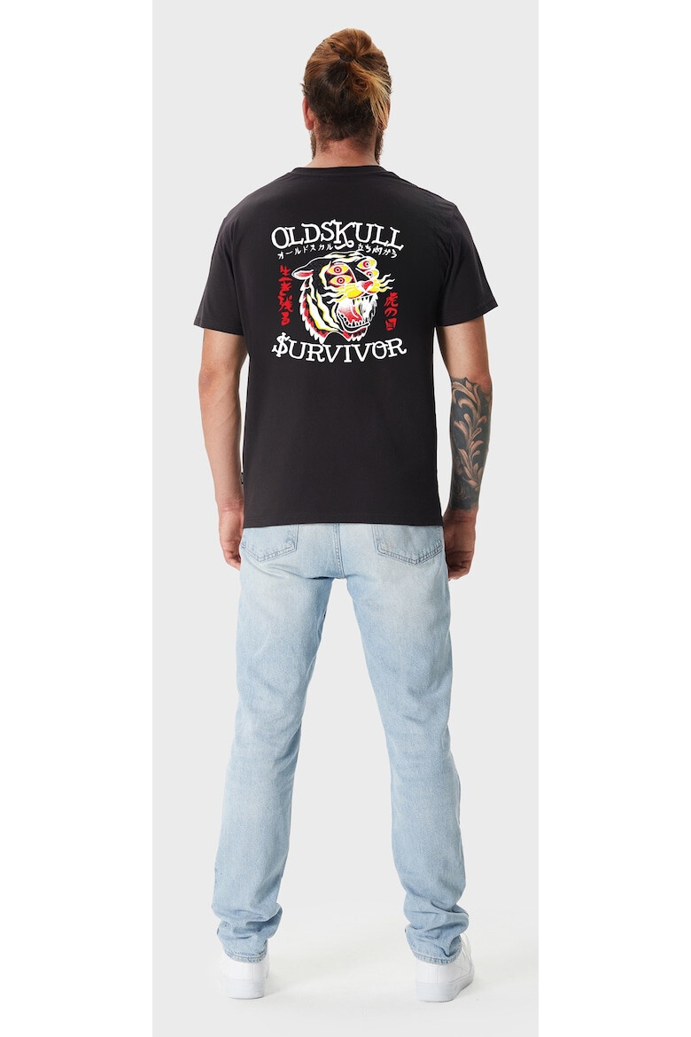 Oldskull Tricou cu imprimeu logo si grafic 173155 - Pled.ro