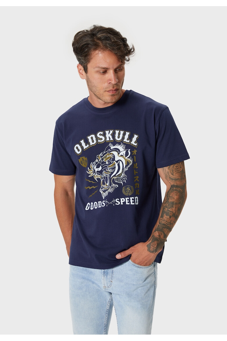 Oldskull Tricou cu imprimeu logo si grafic 173157 - Pled.ro