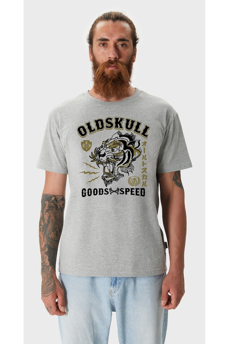 Oldskull Tricou cu imprimeu logo si grafic 173157 - Pled.ro