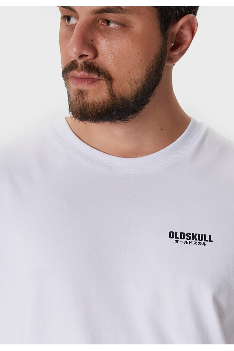 Oldskull Tricou cu imprimeu pe spate - Pled.ro