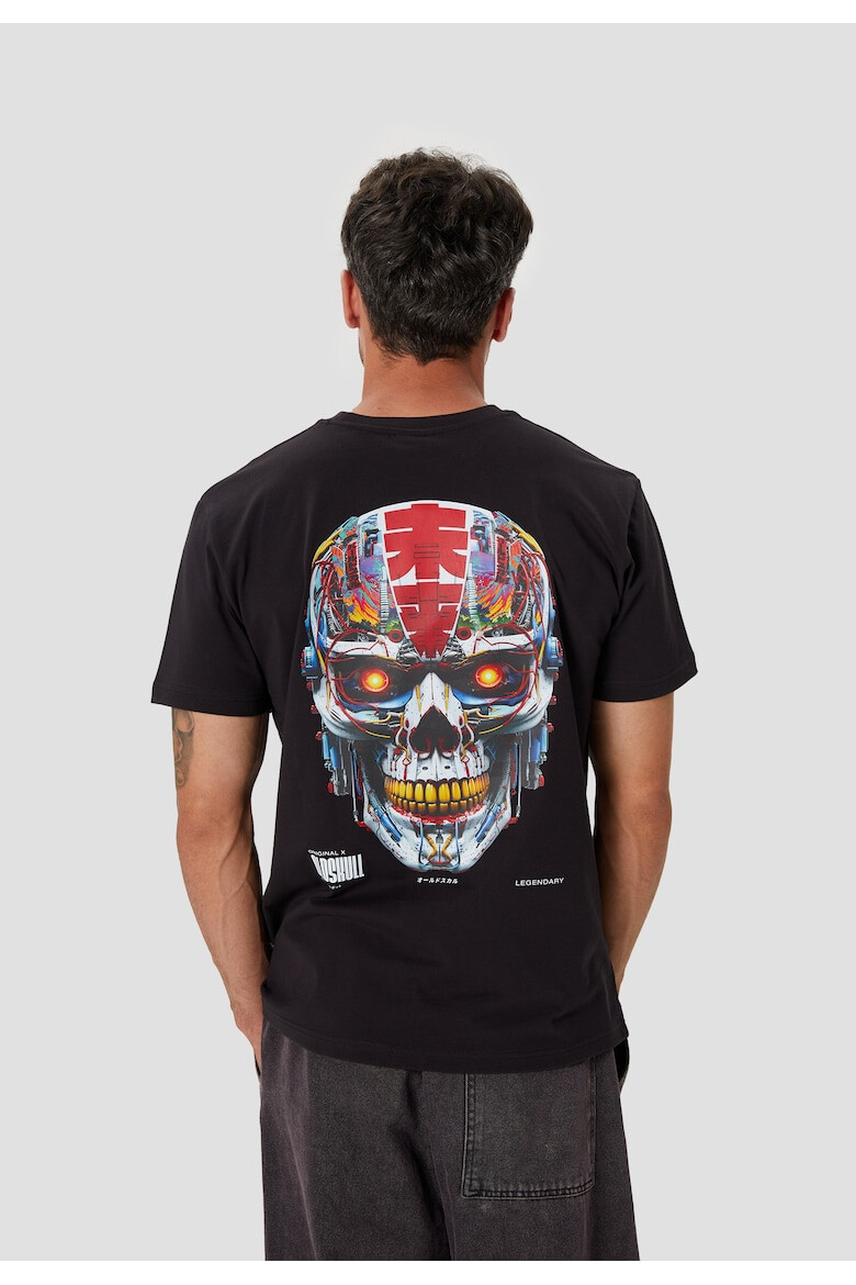 Oldskull Tricou cu imprimeu pe spate - Pled.ro