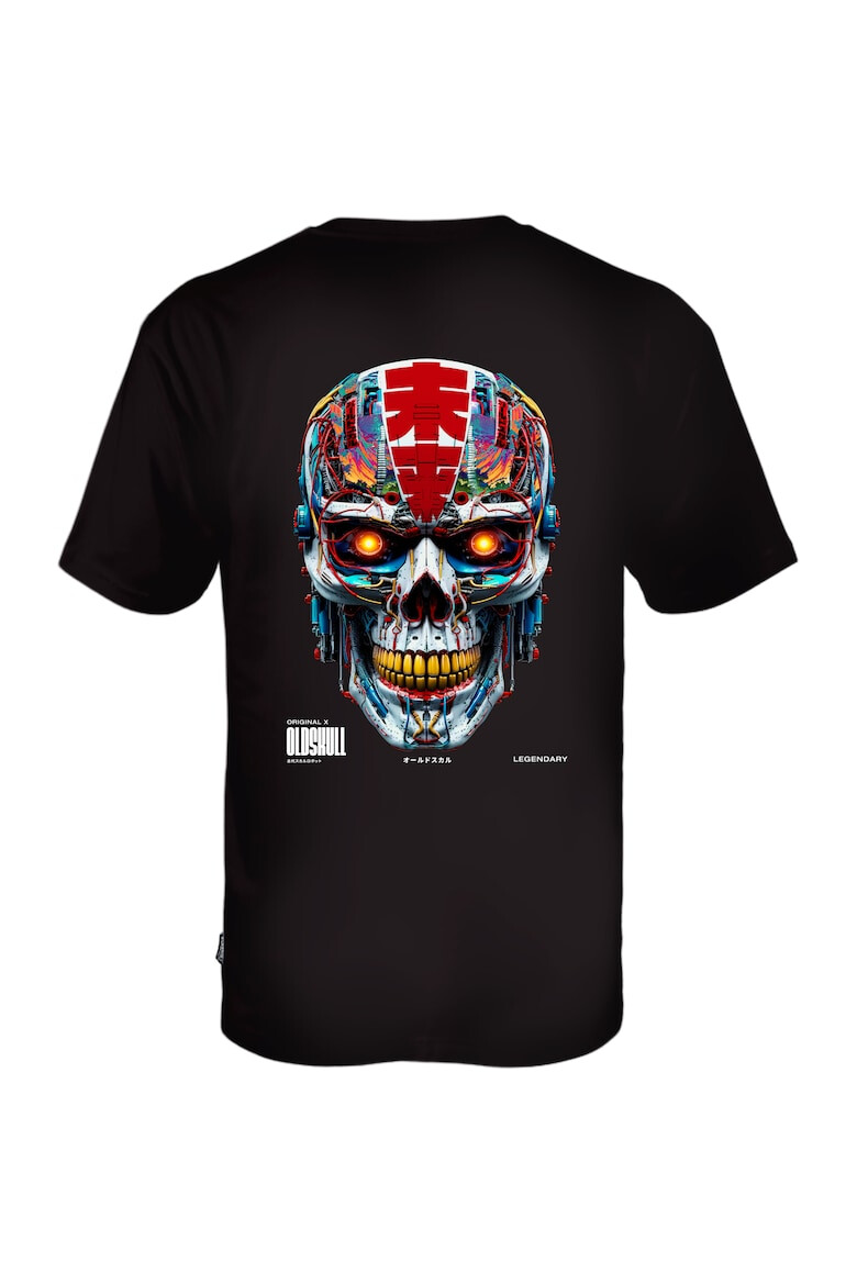 Oldskull Tricou cu imprimeu pe spate - Pled.ro