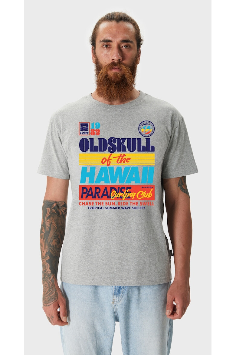 Oldskull Tricou cu imprimeu text - Pled.ro