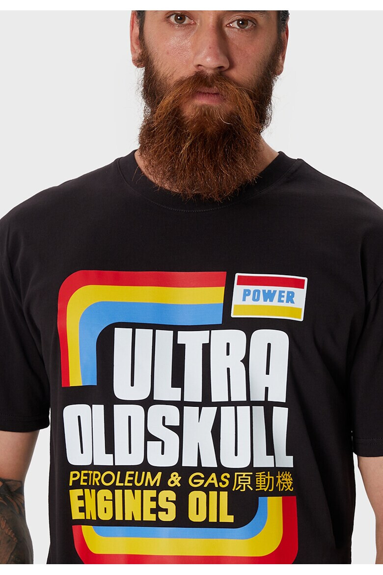 Oldskull Tricou de bumbac cu imprimeu - Pled.ro