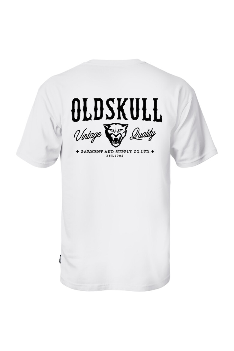 Oldskull Tricou de bumbac cu imprimeu - Pled.ro