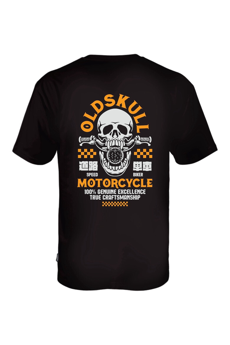 Oldskull Tricou de bumbac cu imprimeu - Pled.ro