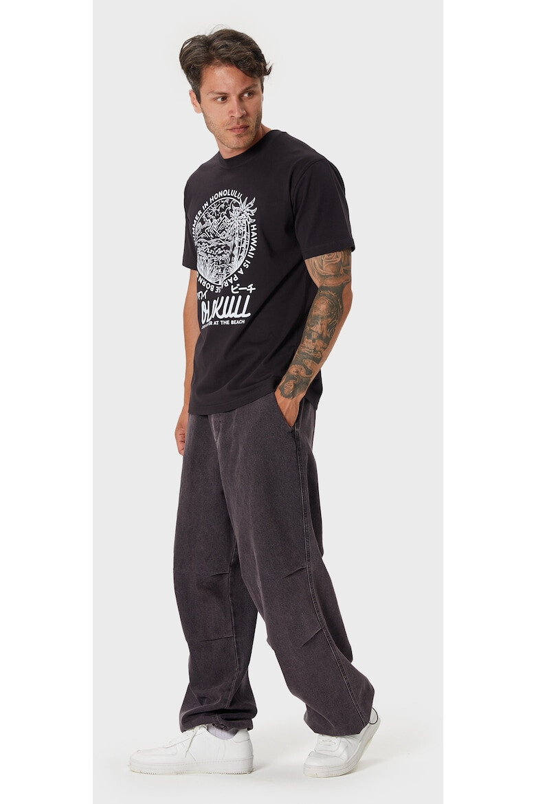 Oldskull Tricou de bumbac cu imprimeu - Pled.ro