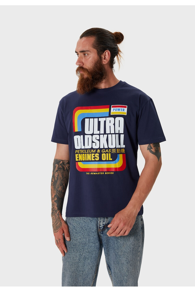 Oldskull Tricou de bumbac cu imprimeu - Pled.ro