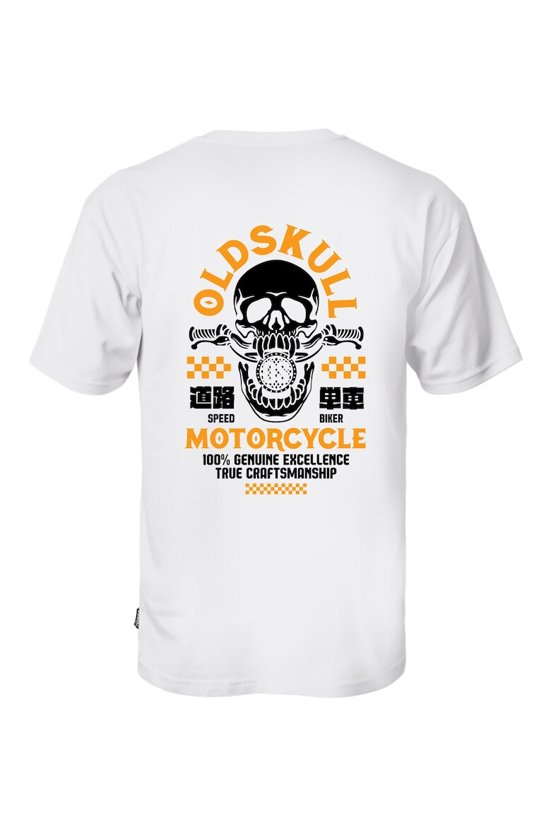 Oldskull Tricou de bumbac cu imprimeu - Pled.ro