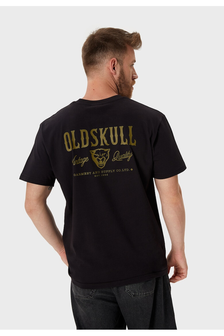 Oldskull Tricou de bumbac cu imprimeu - Pled.ro