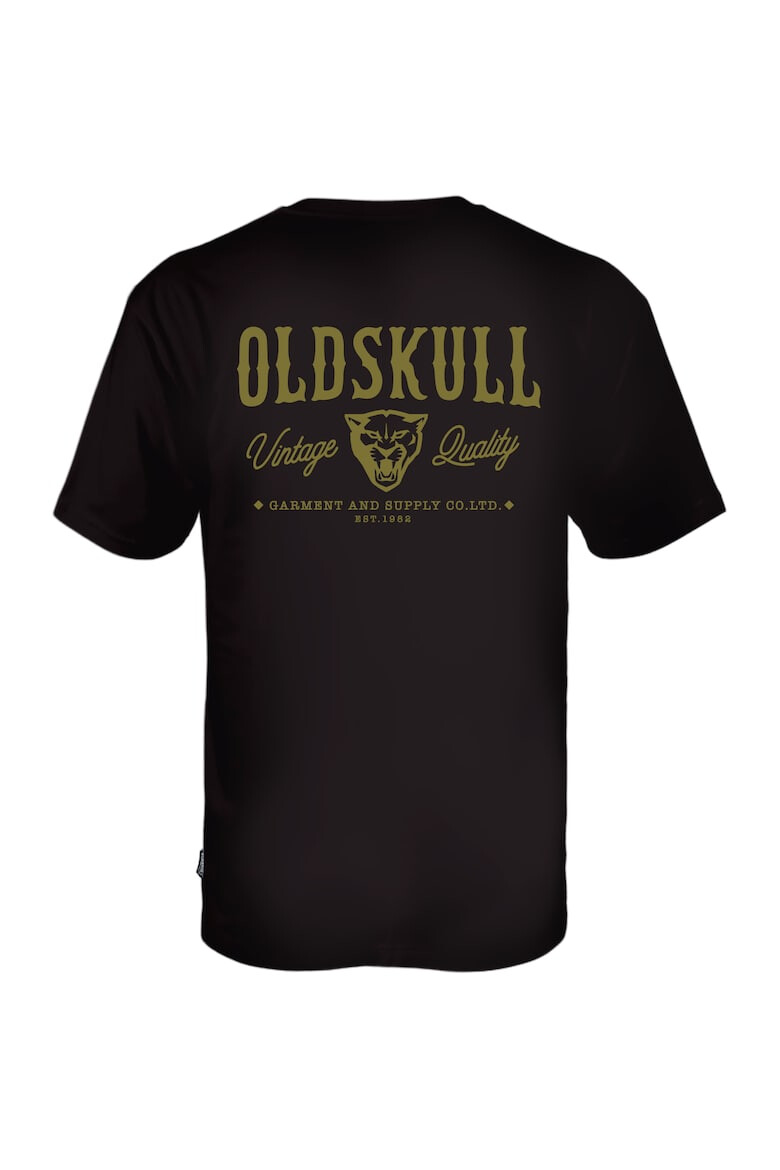 Oldskull Tricou de bumbac cu imprimeu - Pled.ro