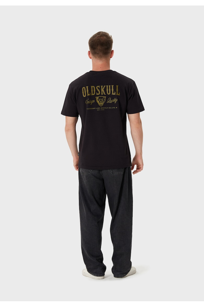 Oldskull Tricou de bumbac cu imprimeu - Pled.ro