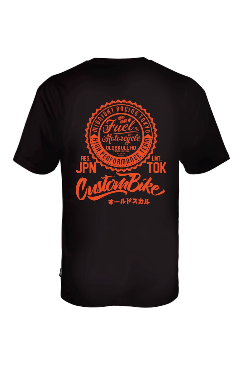 Oldskull Tricou de bumbac cu imprimeu - Pled.ro