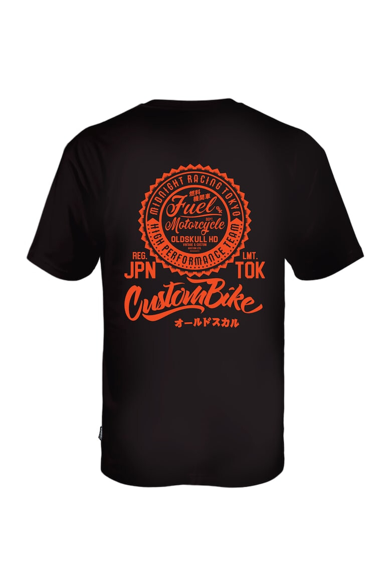 Oldskull Tricou de bumbac cu imprimeu - Pled.ro