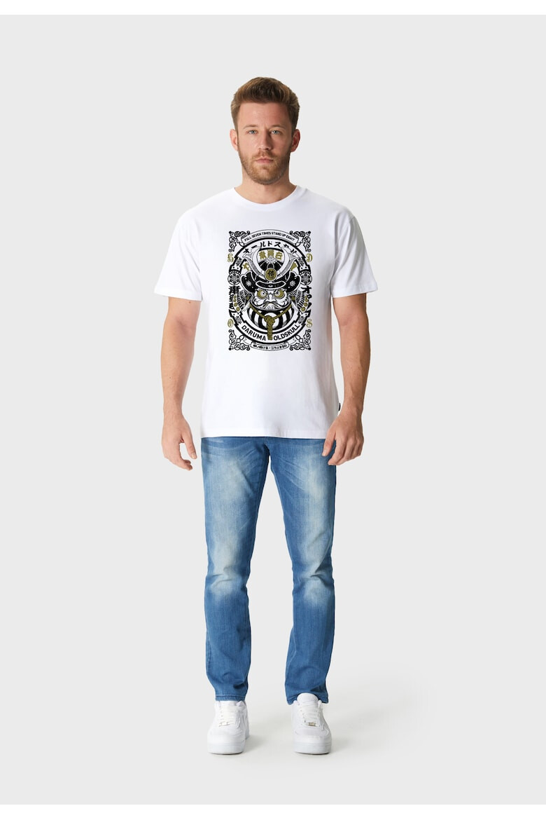 Oldskull Tricou de bumbac cu imprimeu grafic - Pled.ro