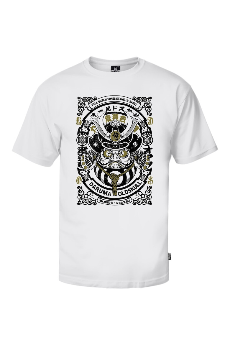 Oldskull Tricou de bumbac cu imprimeu grafic - Pled.ro