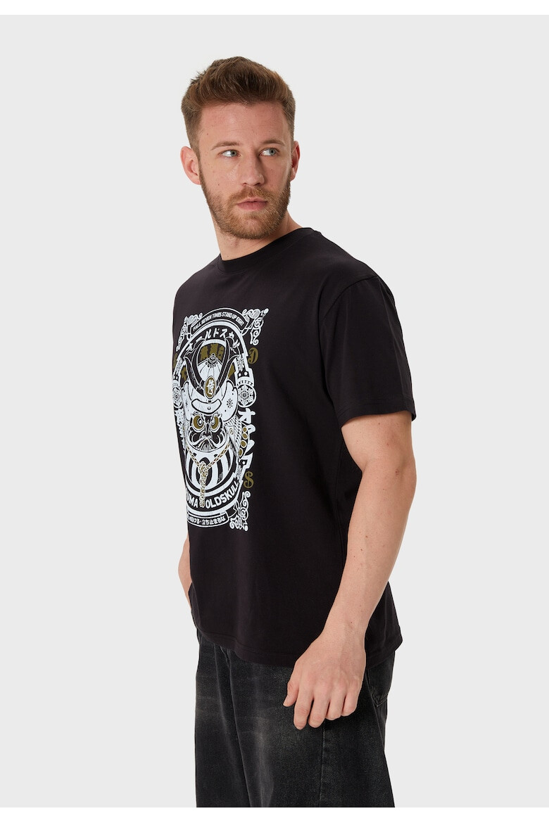 Oldskull Tricou de bumbac cu imprimeu grafic - Pled.ro