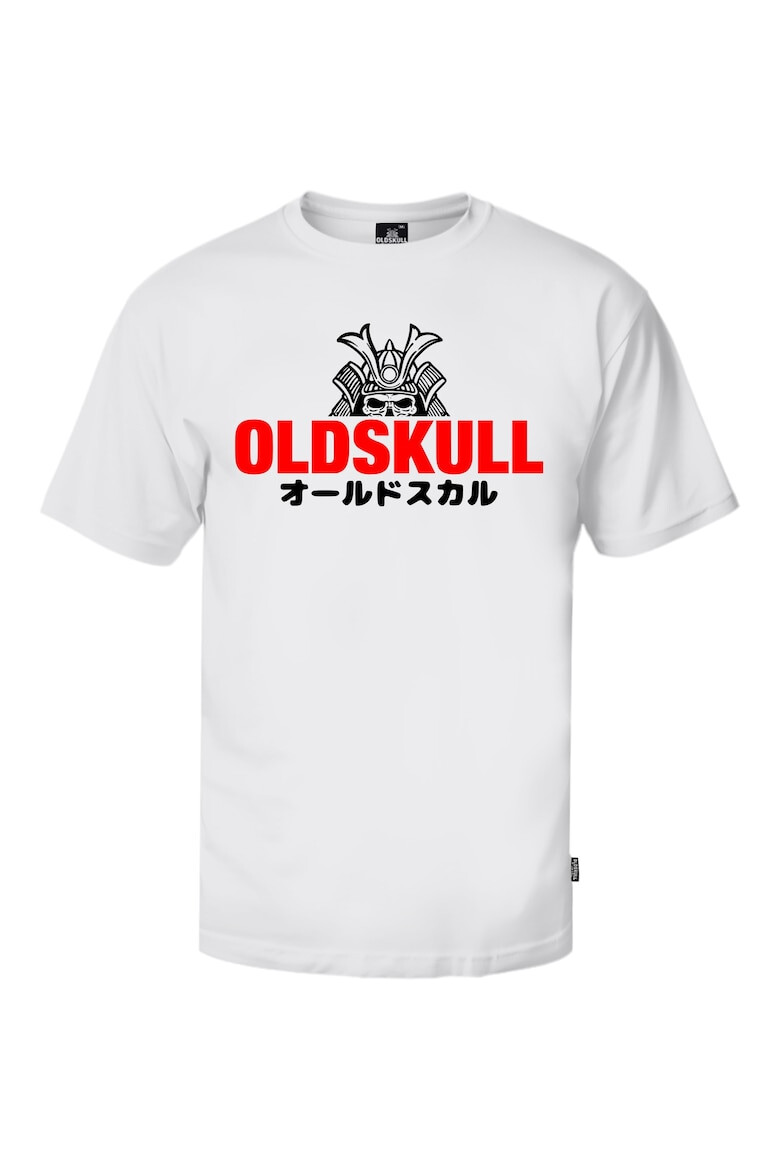 Oldskull Tricou lejer de bumbac cu imprimeu - Pled.ro