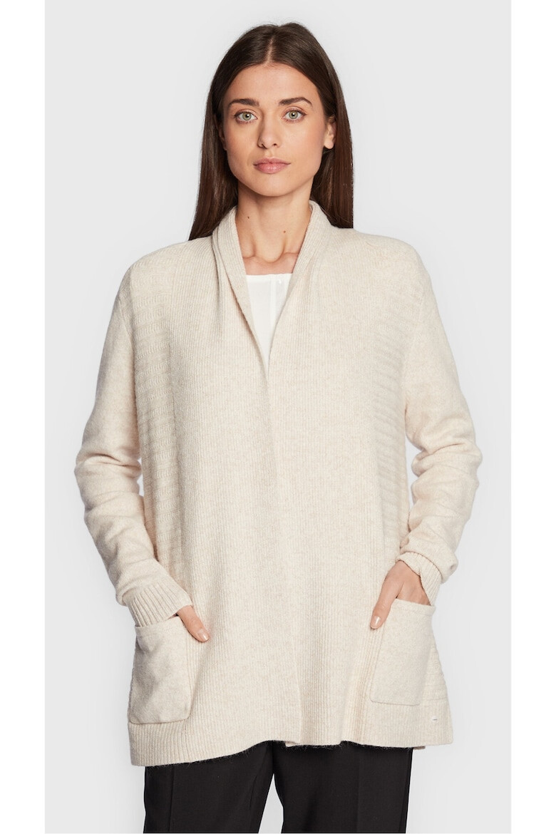 Olsen Cardigan dama Viscoza Ecru - Pled.ro