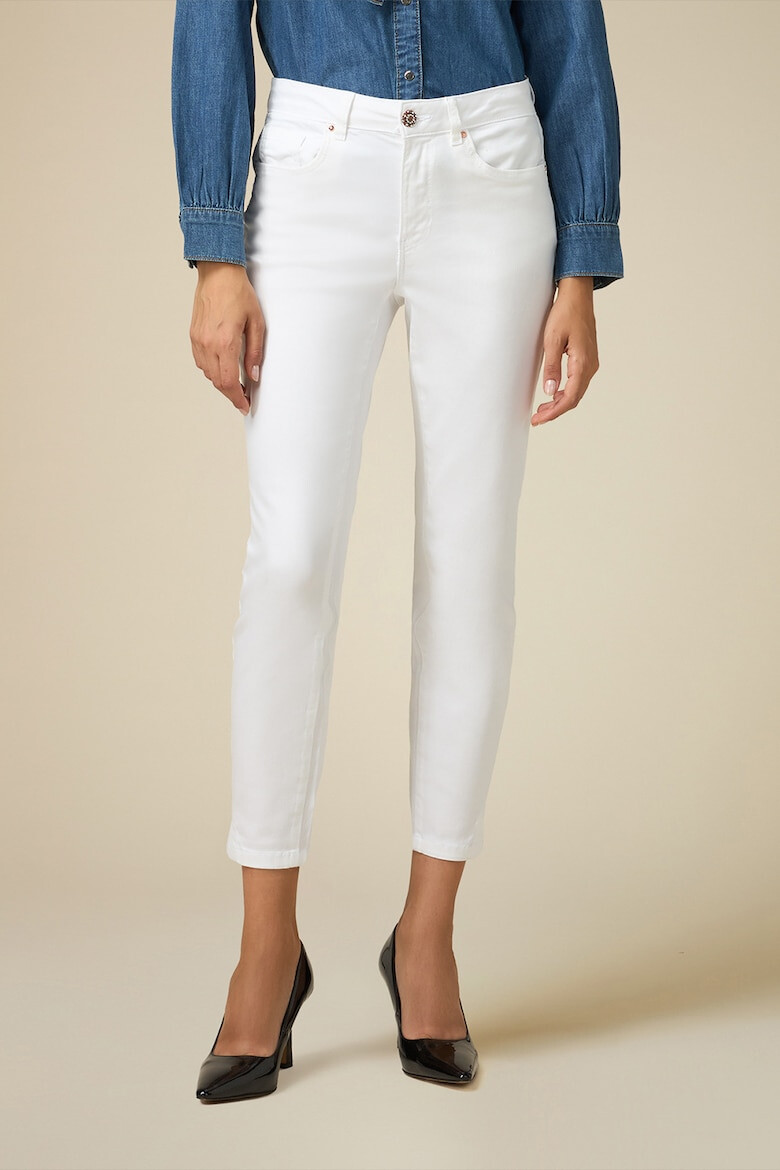 Oltre Blugi crop skinny - Pled.ro